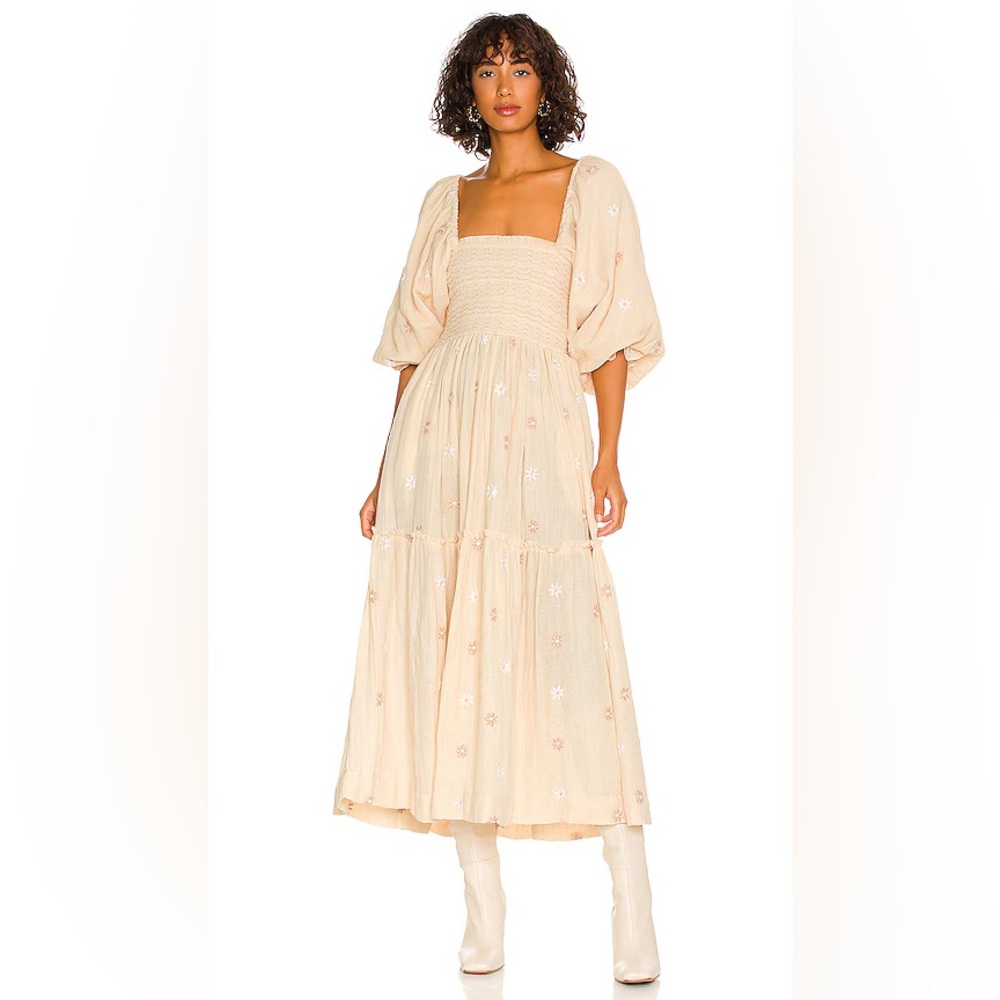 Free People Dahlia Dress in Pearl Island - Brand New with Tags XS